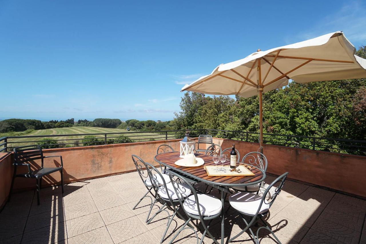 Agriturismo Le Cerbonche 罗西尼亚诺马里蒂莫 外观 照片