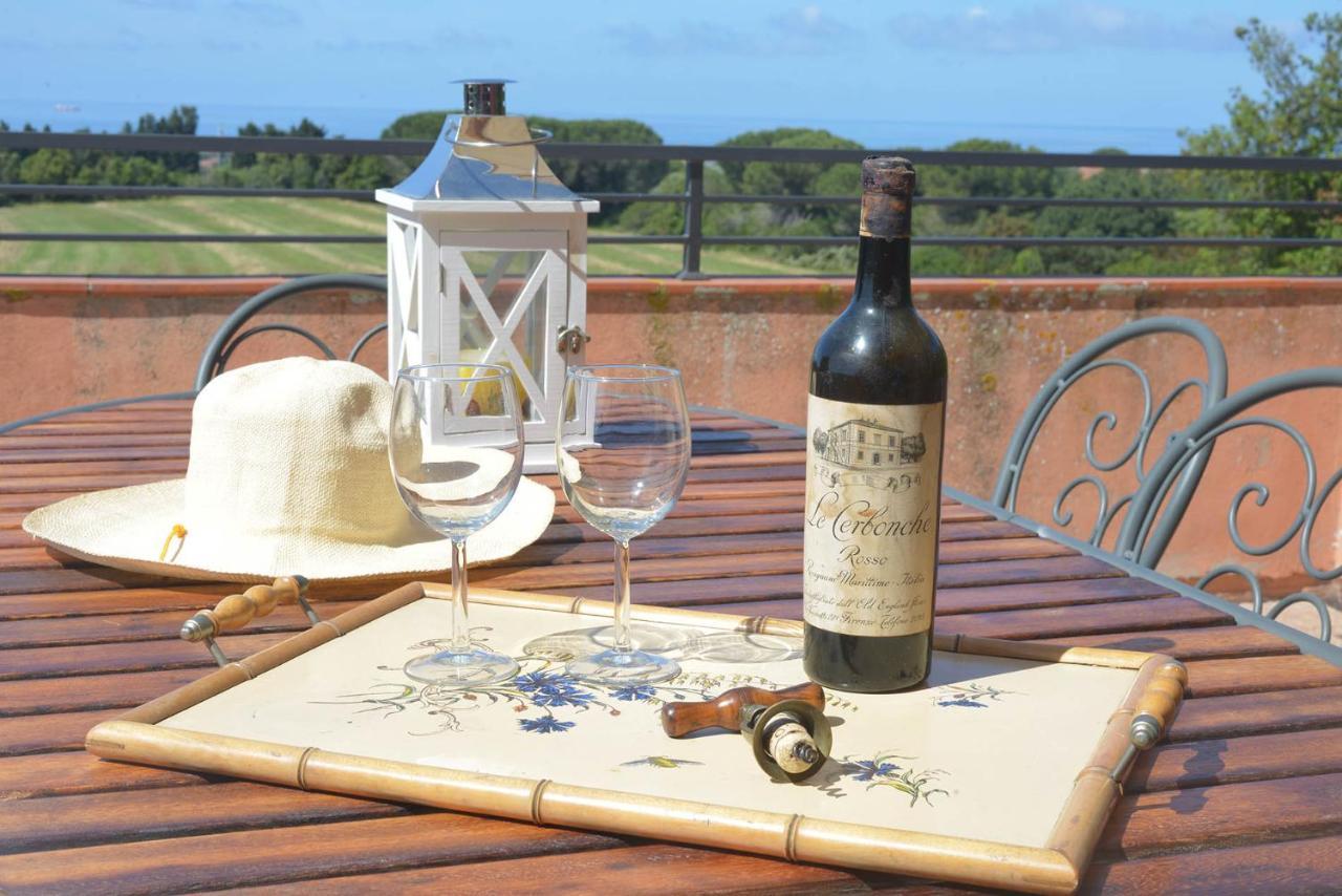 Agriturismo Le Cerbonche 罗西尼亚诺马里蒂莫 外观 照片