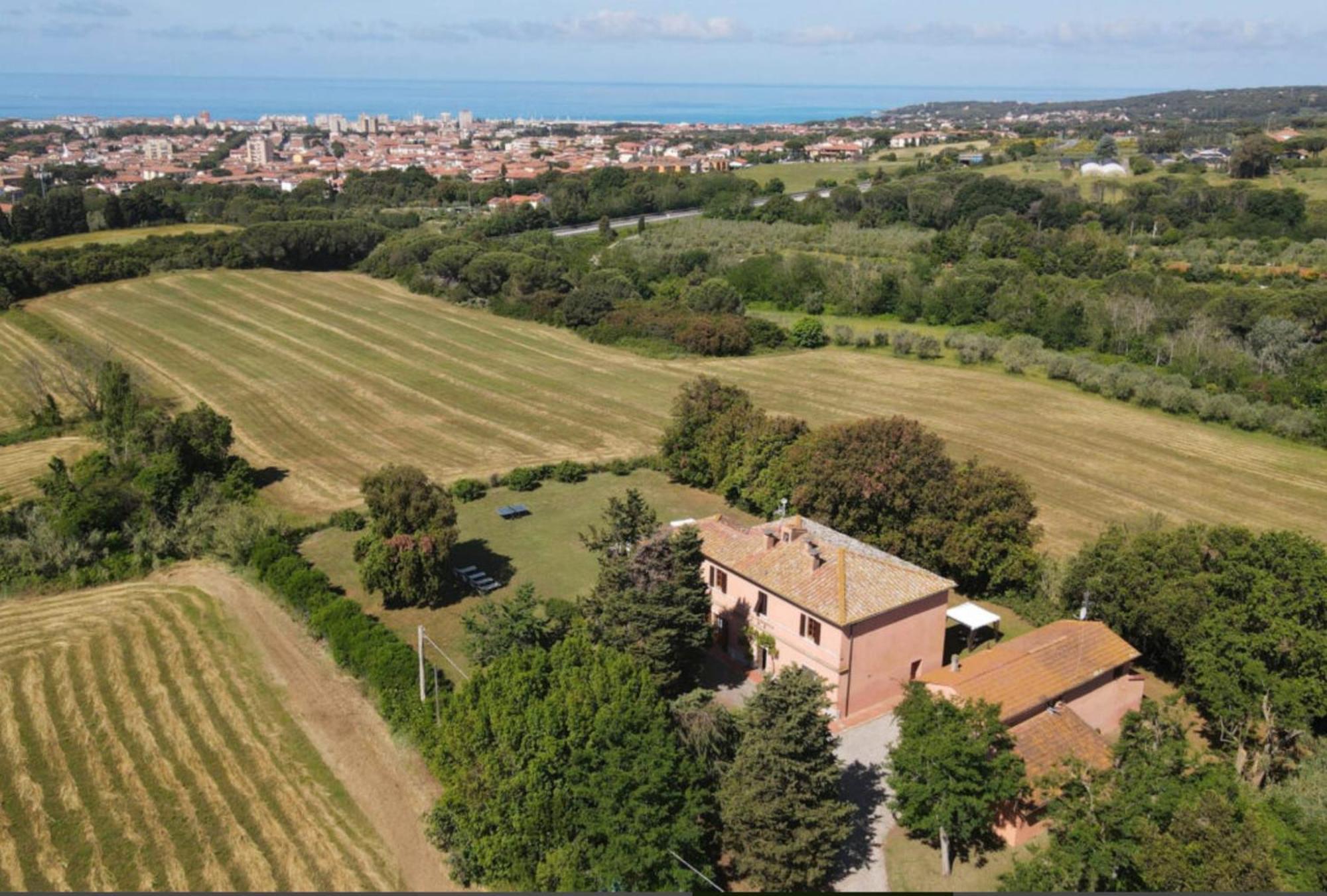 Agriturismo Le Cerbonche 罗西尼亚诺马里蒂莫 外观 照片